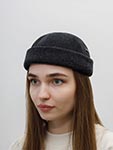 Шапка STETSON арт. 8810101 DOCKER CASHMERE (темно-серый)